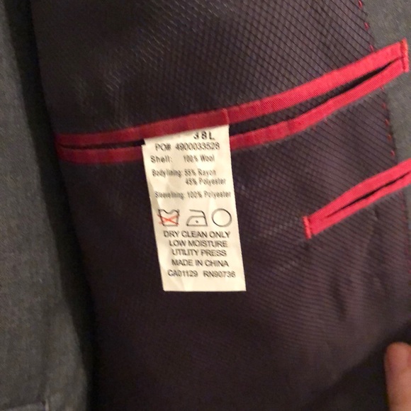 Dark suit.  Alfalni.  Medium to large sized. - Picture 3 of 4